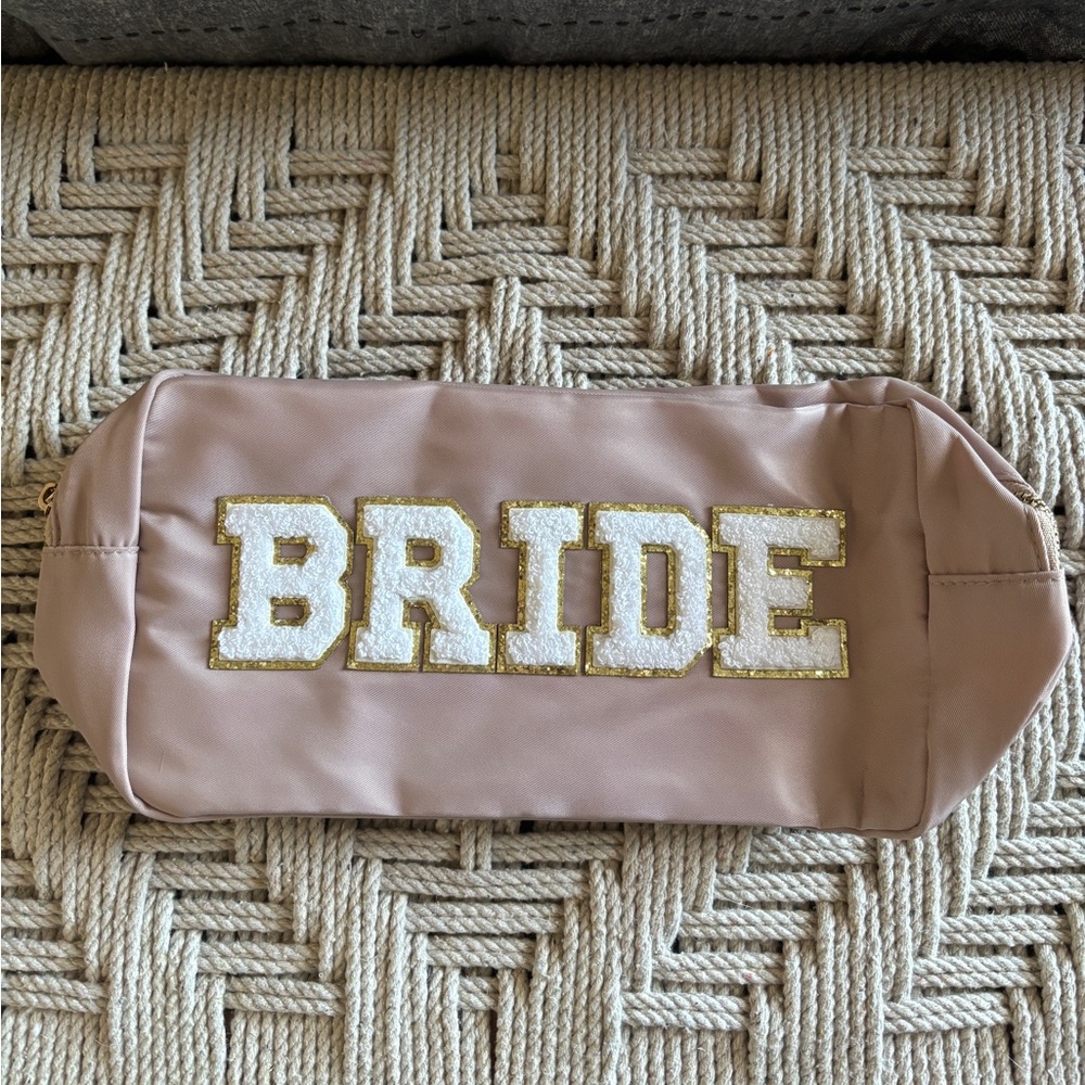 Beige bride bag